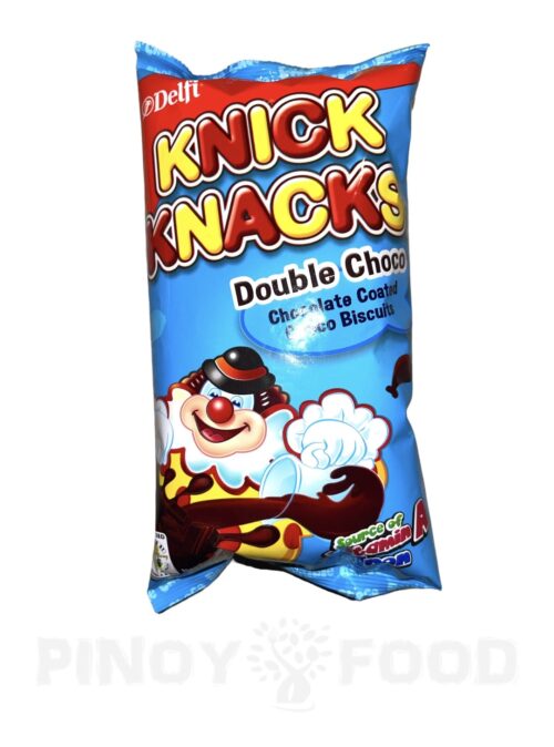 Knick Knacks - Double Choco - Chocolate Coated Biscuits - 50g