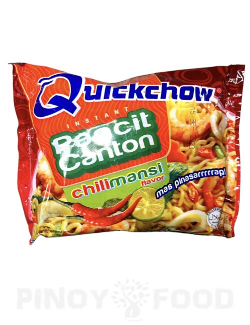 Quickchow - Instant Pancit Canton - Chilimansi Flavor - 65g