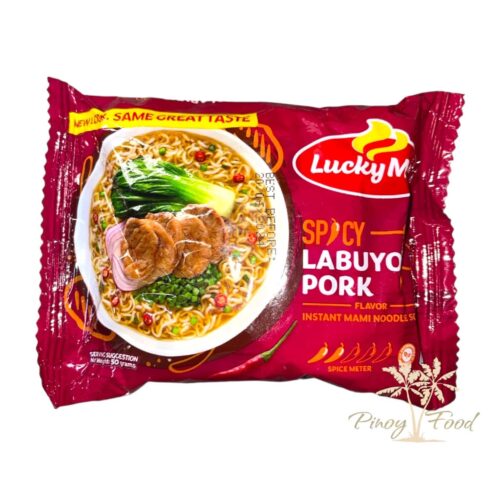 Lucky Me! - Spicy Labuyo - Pork Flavor - Instant Mami Noodles - 50g