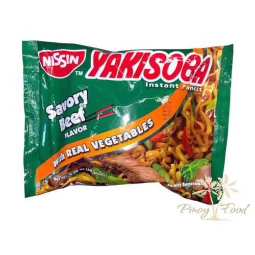 Nissin - Yakisoba - Instant Pancit - Savory Beef Flavor - 59g