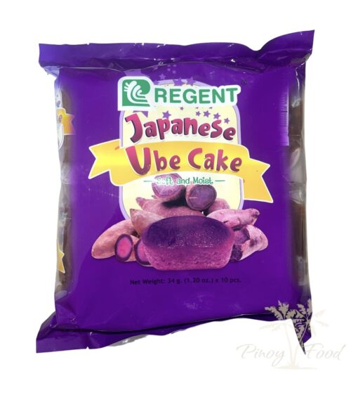 Regent - Japanese Ube Cake - 34g x 10 pcs