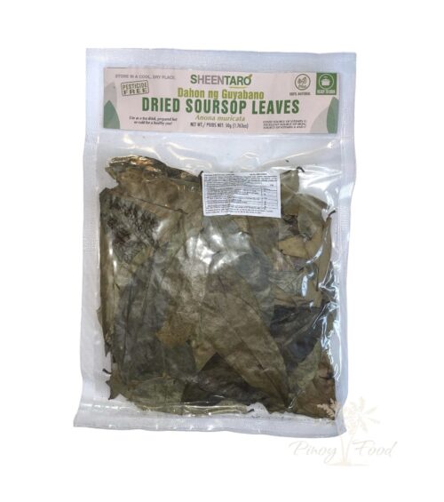 Sheentaro - Dahon ng Guyabano - Dried Soursop Leaves - 50g