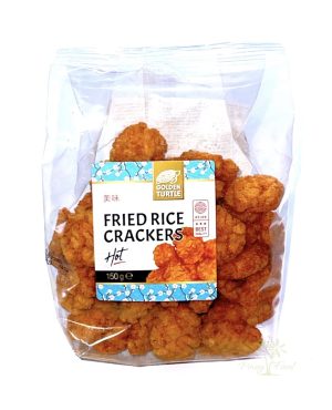 Golden Turtle - Fried Rice Crackers - Hot - 150g