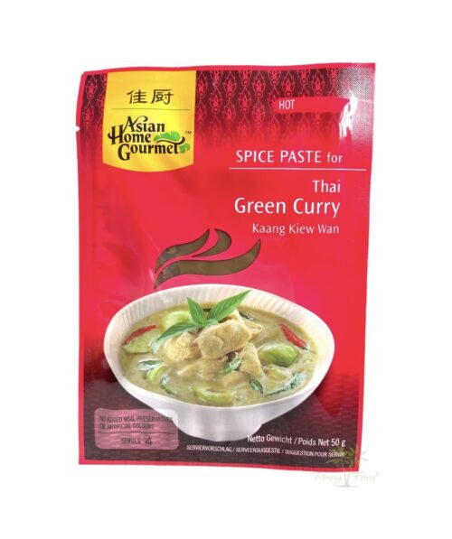 Asian Home Gourmet - Thai Green Curry - Hot - 50g