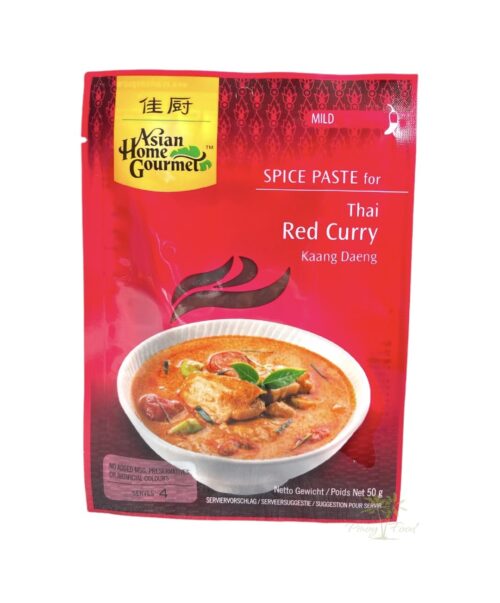 Asian Home Gourmet - Thai Red Curry - Mild - 50g