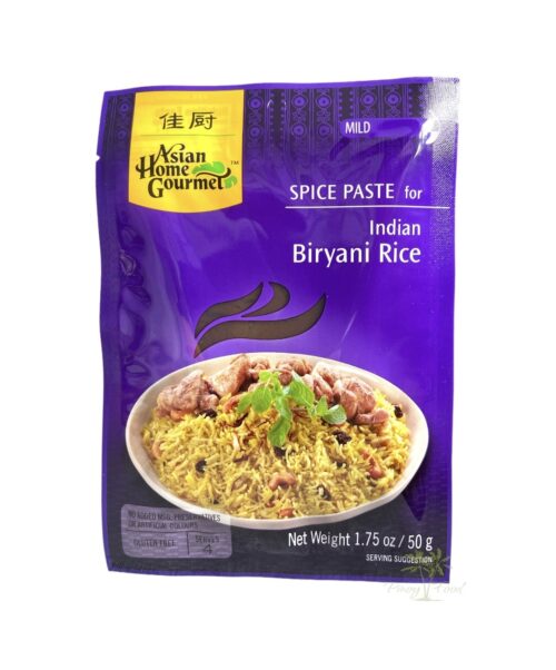 Asian Home Gourmet - Indian Biryani Rice - Mild - 50g