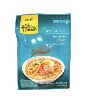 Asian Home Gourmet - Singapore Laksa - Coconut Curry Noodles - Mild - 50g