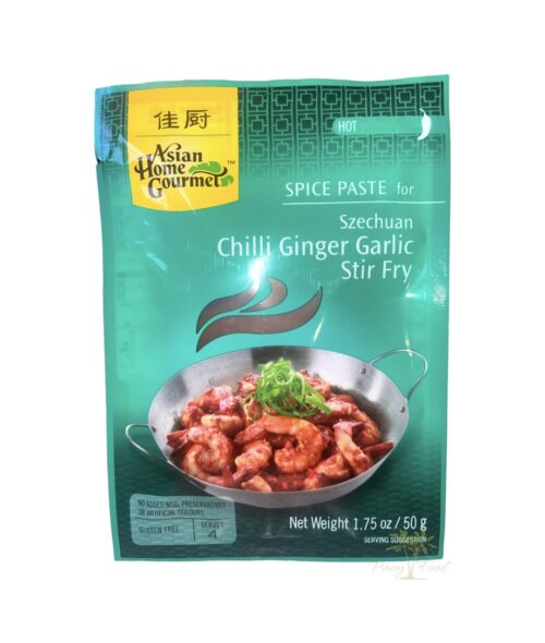 Asian Home Gourmet - Szechuan Chili Ginger Garlic  Stir Fry - 50g