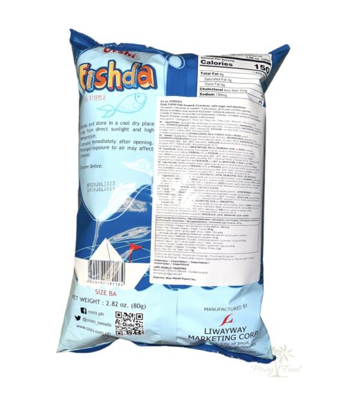 Oishi - Fishda Fish Kropeck - 80g – Bild 2
