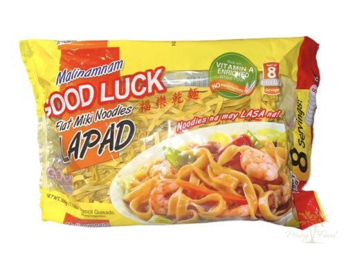 Good Luck - Flat Miki Noodles - Lapad - 500g