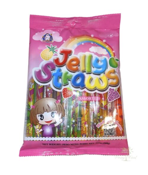 ABC - Jelly Straws - Assorted - 260g