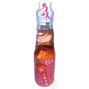 Hata Kosten - Ramune Pop Drink - Strawberry - 200ml