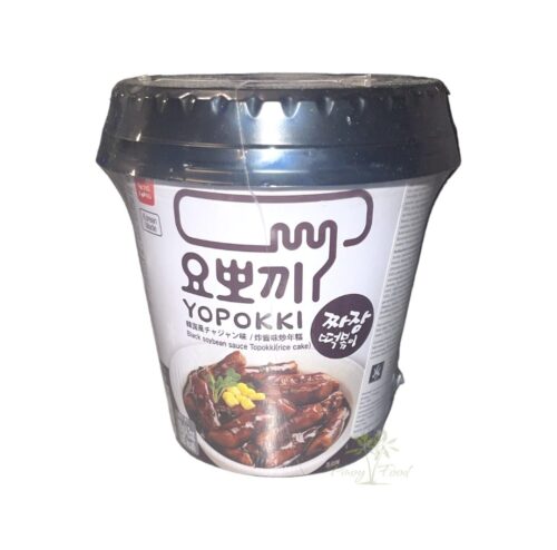 Young Poong - Yopokki - Black Soybean Sauce Topokki (rice cake) - 120g