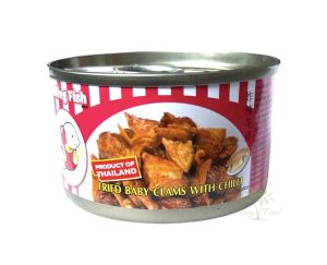 Smiling Fish - Fried Baby Clams with Chili - 40g
