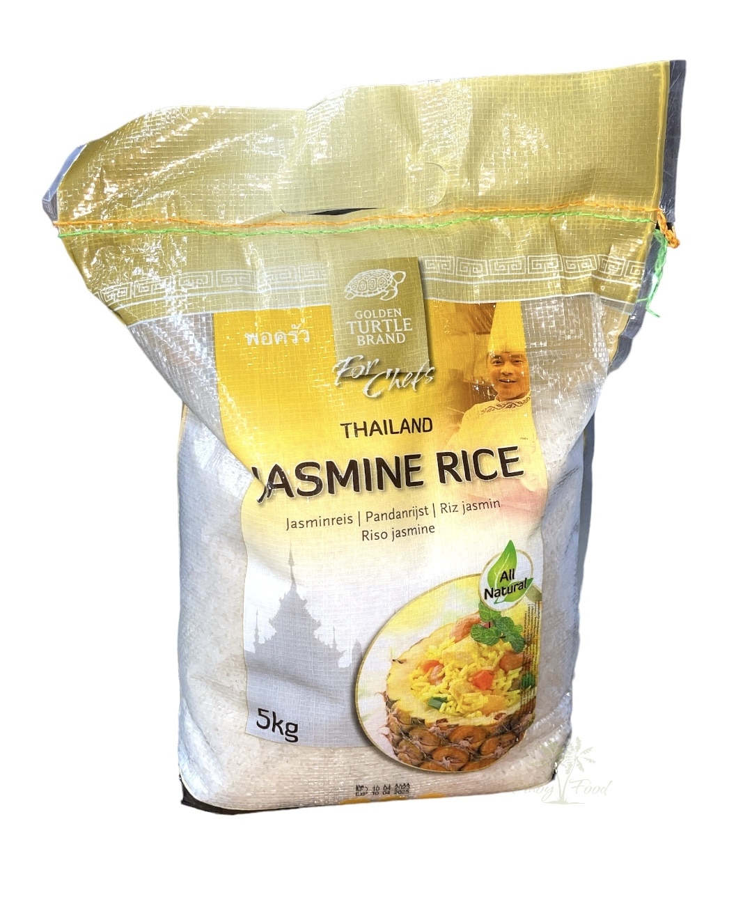 Golden - PINOYFOOD STORE - Brand Turtle Rice Jasmine - 5kg