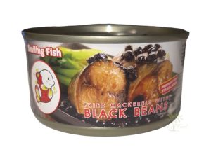 Smiling Fish - Fried Mackerels with Black Beans - 120g