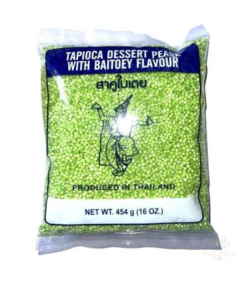 Thai Dancer - Tapioca Dessert Pearl with Baitoey Flavour - 454g