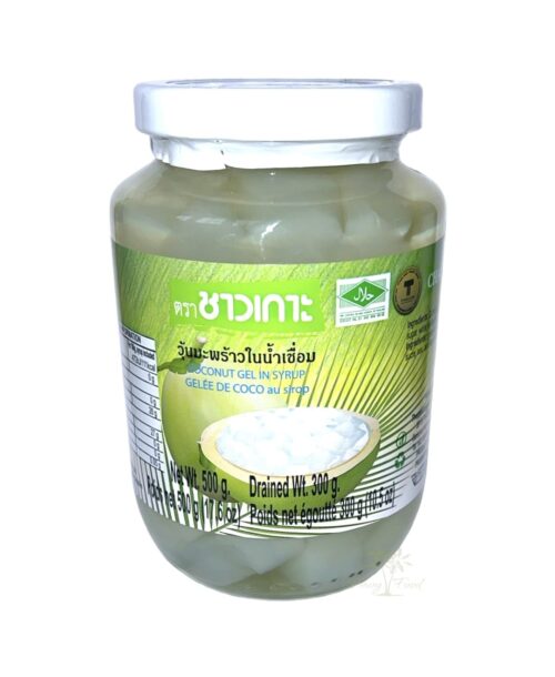 Chaokoh - Nata de Coco - Coconut Gel in Syrup - 500g