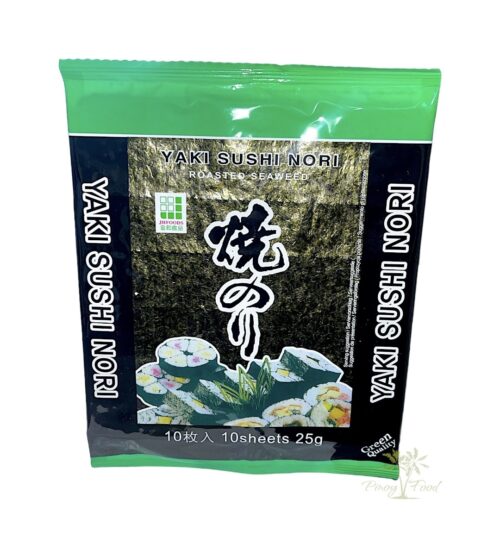 Jhfoods - Yaki Sushi Nori - Roasted Seaweed - (10sheets) 25g