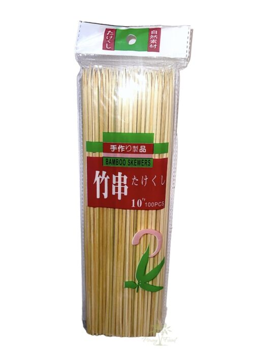 Bamboo Skewers - 100pcs - (25,4cm)