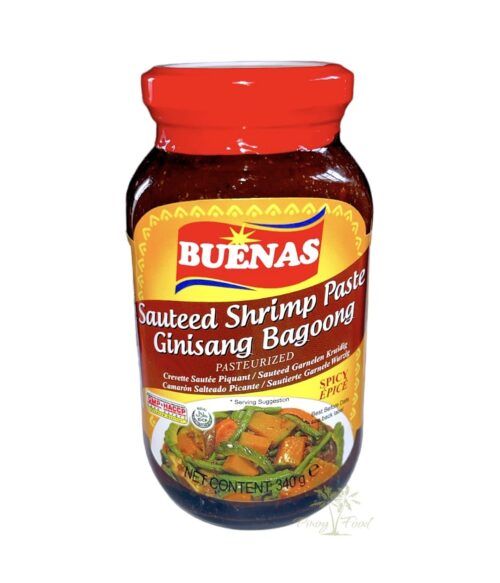 Buenas - Sauteed Shrimp Paste - Ginisang Bagoong - Spicy - 340g