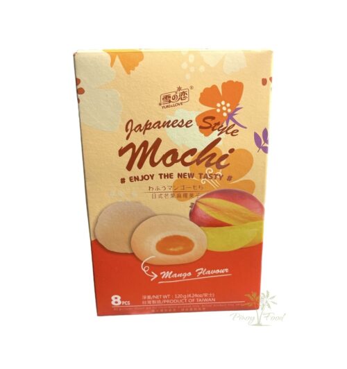 Yuki&Love - Japanese Style Mochi - Mango Flavour - 120g