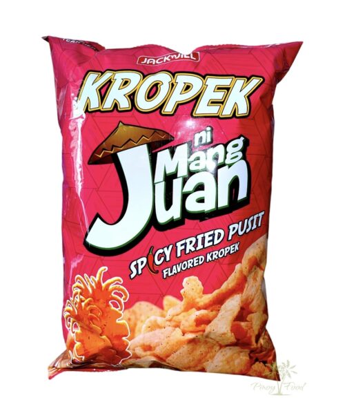 Jack´n Jill - Kropek ni Mang Juan - Spicy Fried Pusit - 80g