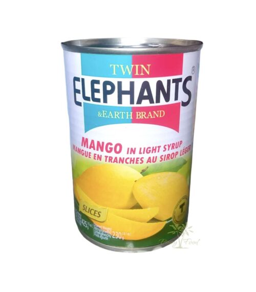 Twin Elephants & Earth Brand - Mango in Light Syrup - 425g