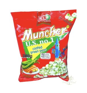 W.L. - Muncher Coated Green Peas - Spicy Beef - 200g