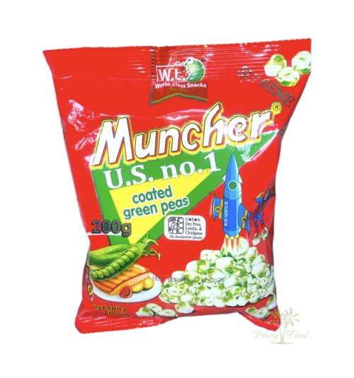 W.L. - Muncher Coated Green Peas - Spicy Beef - 200g