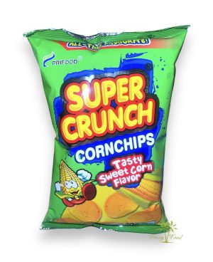 Prifood - Super Crunch - Tasty Sweet Corn  Flavor - 120g