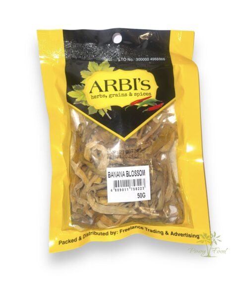 Arbi's - Dried Banana Blossom - 50g