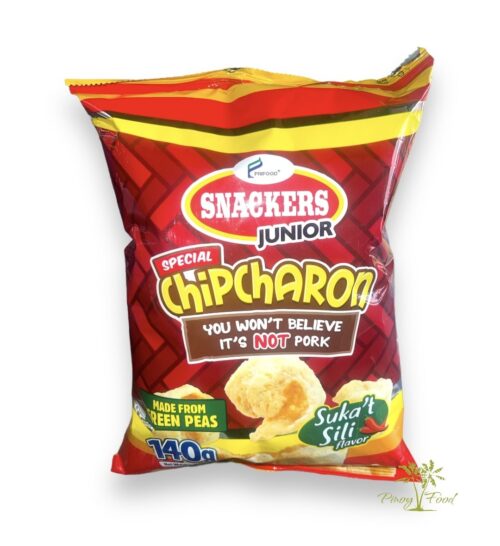 Prifood - Snackers - Special Chipcharon - Suka't Sili Flavor - 140g