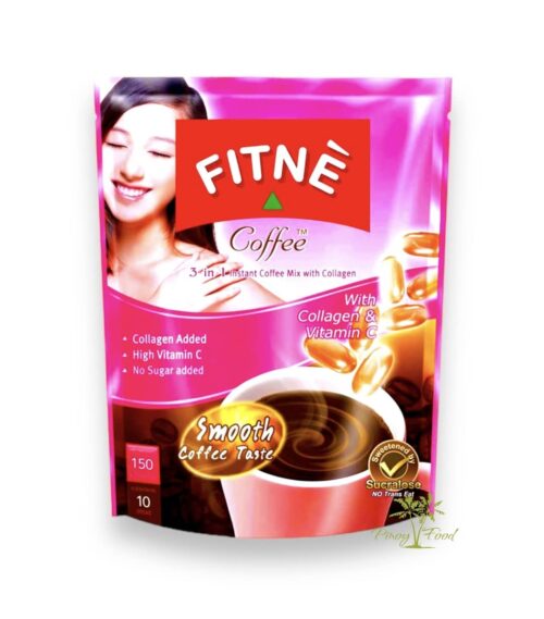 Fitnè - 3 in 1 Coffee with Collagen & Vitamin C - 10 x 15g