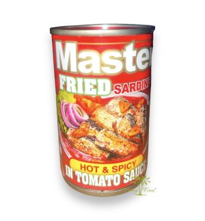 Master  - Fried  Sardines  in  Tomato Sauce - Hot & Spicy - 155g