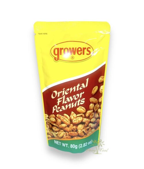 Growers - Oriental Flavor Peanuts - 80g