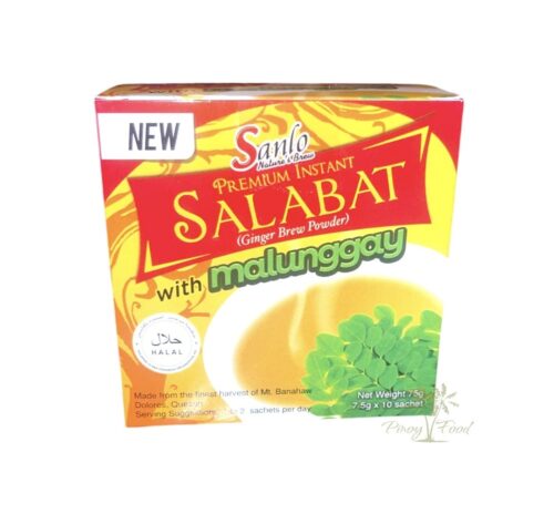 Sanlo - Salabat (Ginger Brew) with Malunggay - 10 x 7,5g