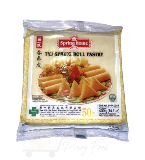 Spring Home - Spring Roll Wrapper - Lumpia Wrapper - 50 sheets - 150mm - VERSANDRISIKO