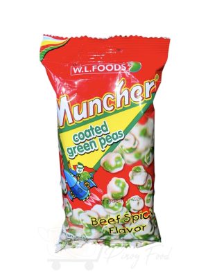 W.L. - Muncher Coated Green Peas - Spicy Beef - 70g