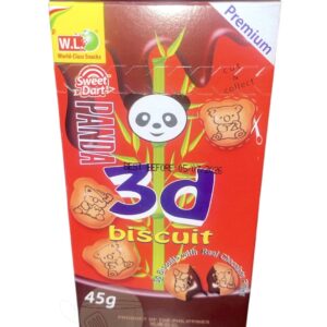 W.L - Panda - 3d Biscuit - Choco - 45g