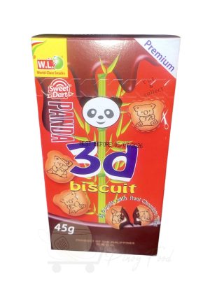 W.L - Panda - 3d Biscuit - Choco - 45g