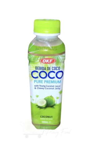 OKF - Coco - Pure Premium with Young Coconut Juice & Chewy Coconut Jelly - 500mL