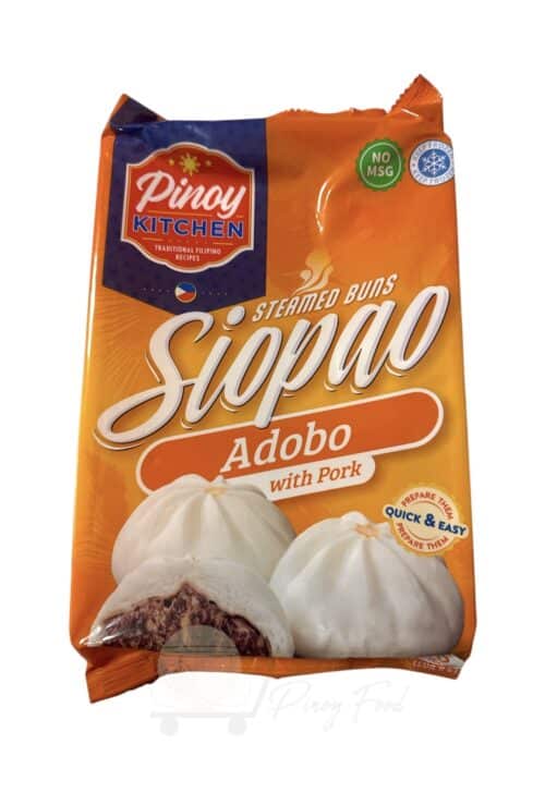 Pinoy Kitchen - Steamed Buns -Siopao Pork Adobo  - 6 x 50g - VERSANDRISIKO