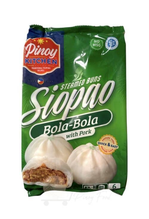 Pinoy Kitchen - Steamed Buns -Siopao Pork Bola-bola  - 6 x 50g - VERSANDRISIKO