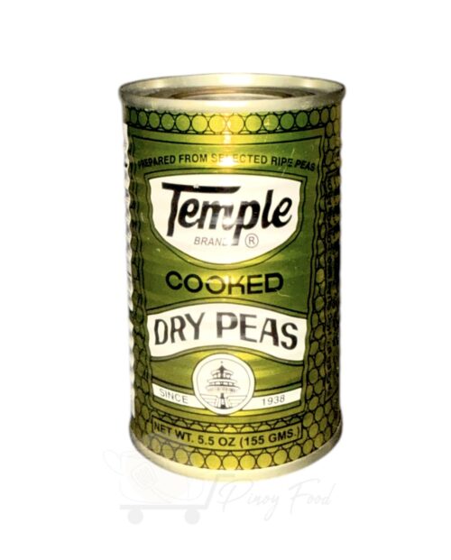 Temple Brand - Cooked dry Peas - 155g