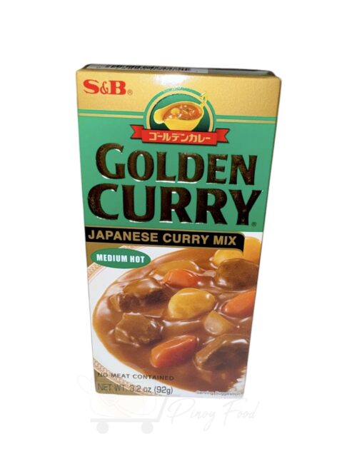 S&B - Japanese Curry Mix - Medium Hot - 92g