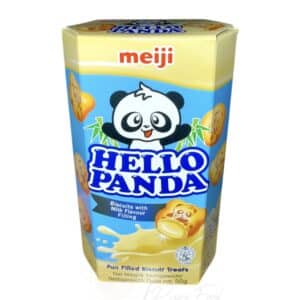 Meiji - Hello Panda Biscuits - Milk Flavour Filling - 50g