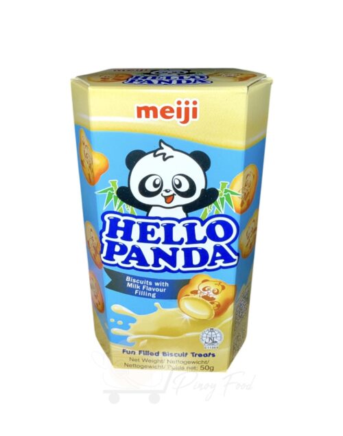 Meiji - Hello Panda Biscuits - Milk Flavour Filling - 50g