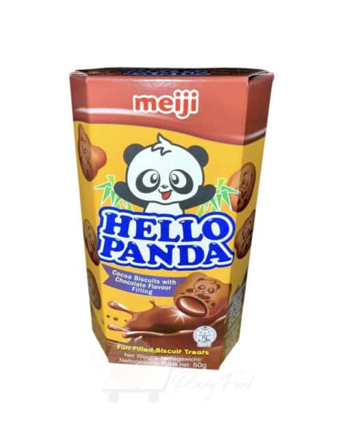 Meiji - Hello Panda Biscuits - Cocoa w/ Chocolate Flavour Filling - 50g