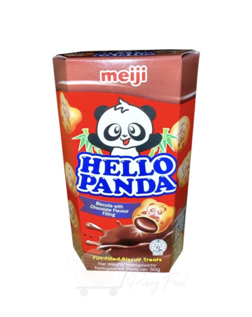 Meiji - Hello Panda Biscuits - Chocolate Flavour Filling - 50g